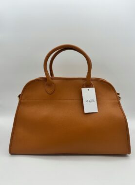 Torba skórzana Maxi XXL Borse z naturalnej skóry camel
